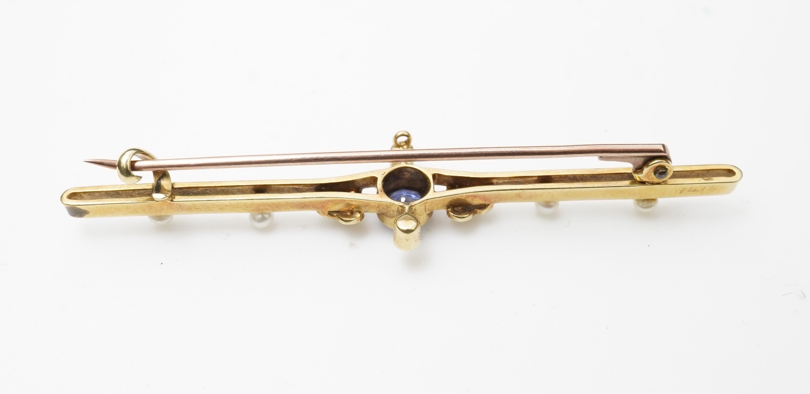 Two bar brooches, early to mid 20th century